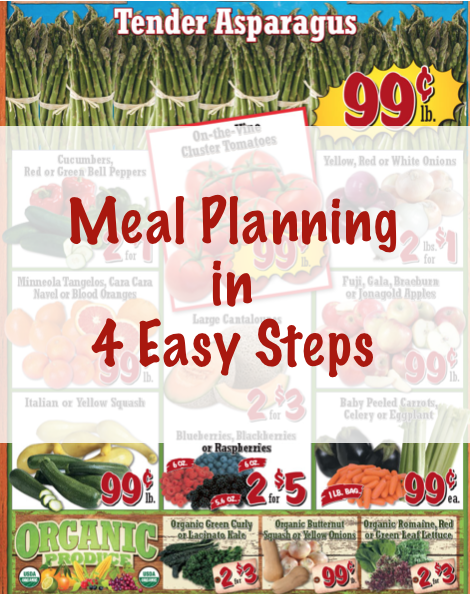Meal Planning in 4 Easy Steps