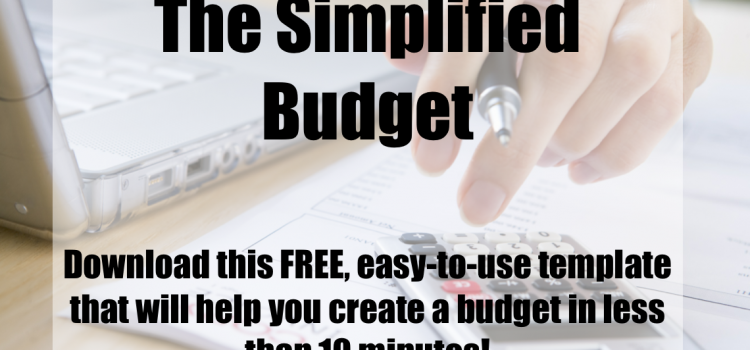 Free Budget Printable